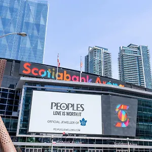 Appart hôtel Beautiful Modern Luxurious Scotiabank Arena, Toronto